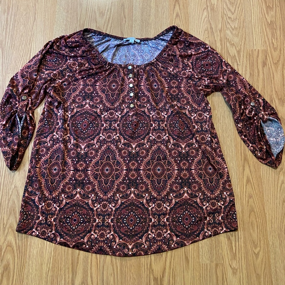 Notations Large Dress shirt